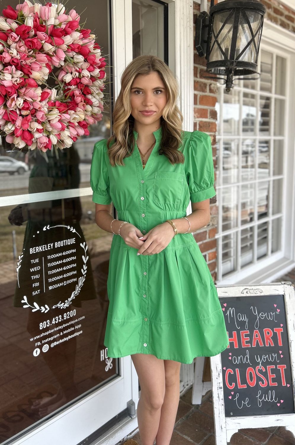 Your Everyday Route, Puff Sleeve Midi