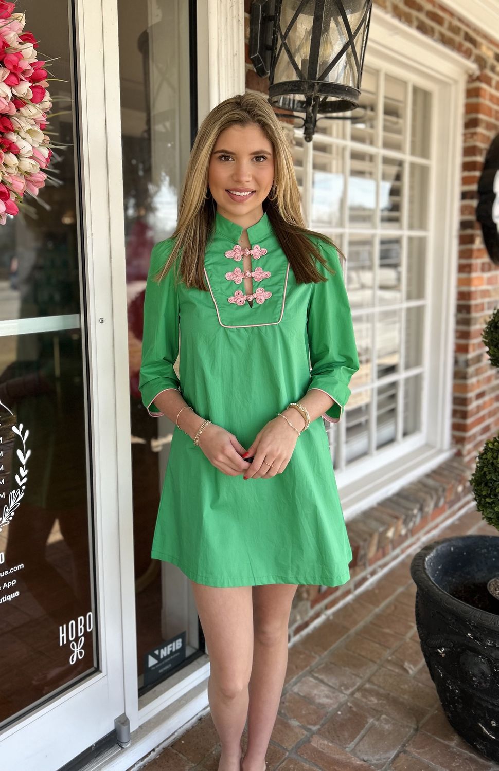 Meet Me at the Masters, Mini Shift Dress