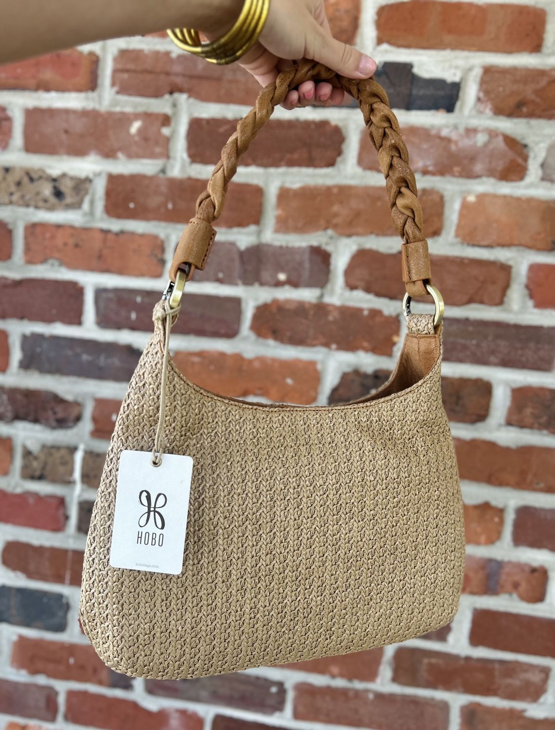 Madison Woven Straw Bag