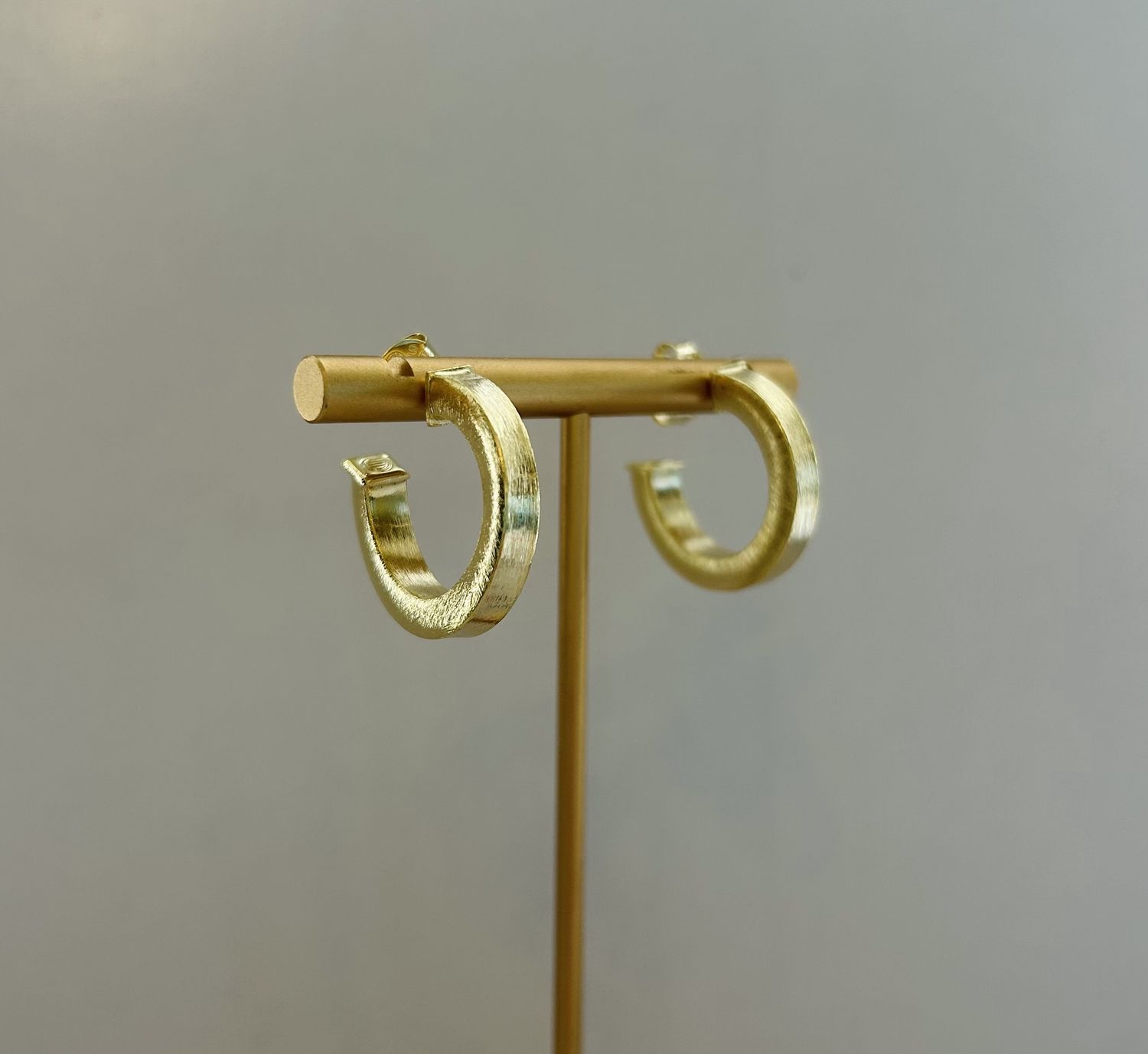 Bianca 18K Gold Plated Hoops