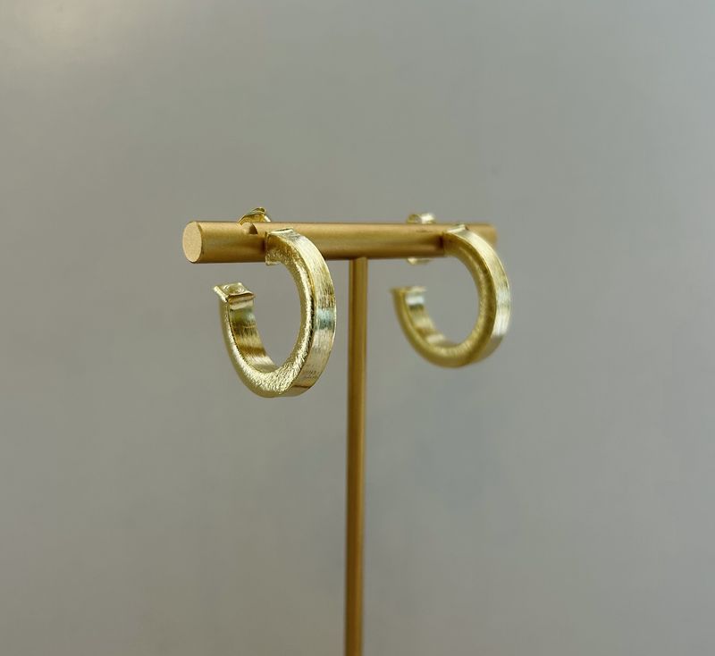 Bianca 18K Gold Plated Hoops