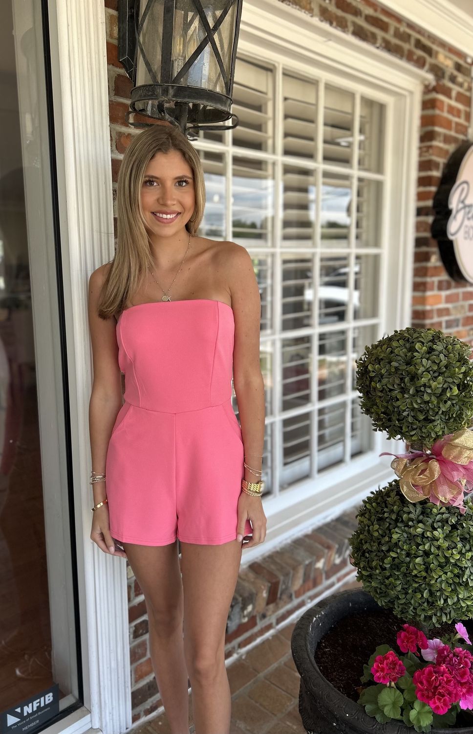 Make Your Move, Bubble Pink Tube Romper