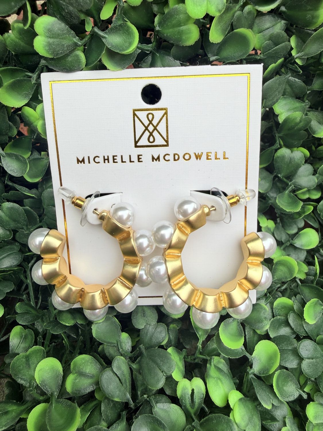 Fairy Pearl Hoops