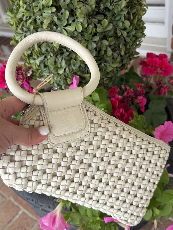 Whitecap Woven Sable Wristlet