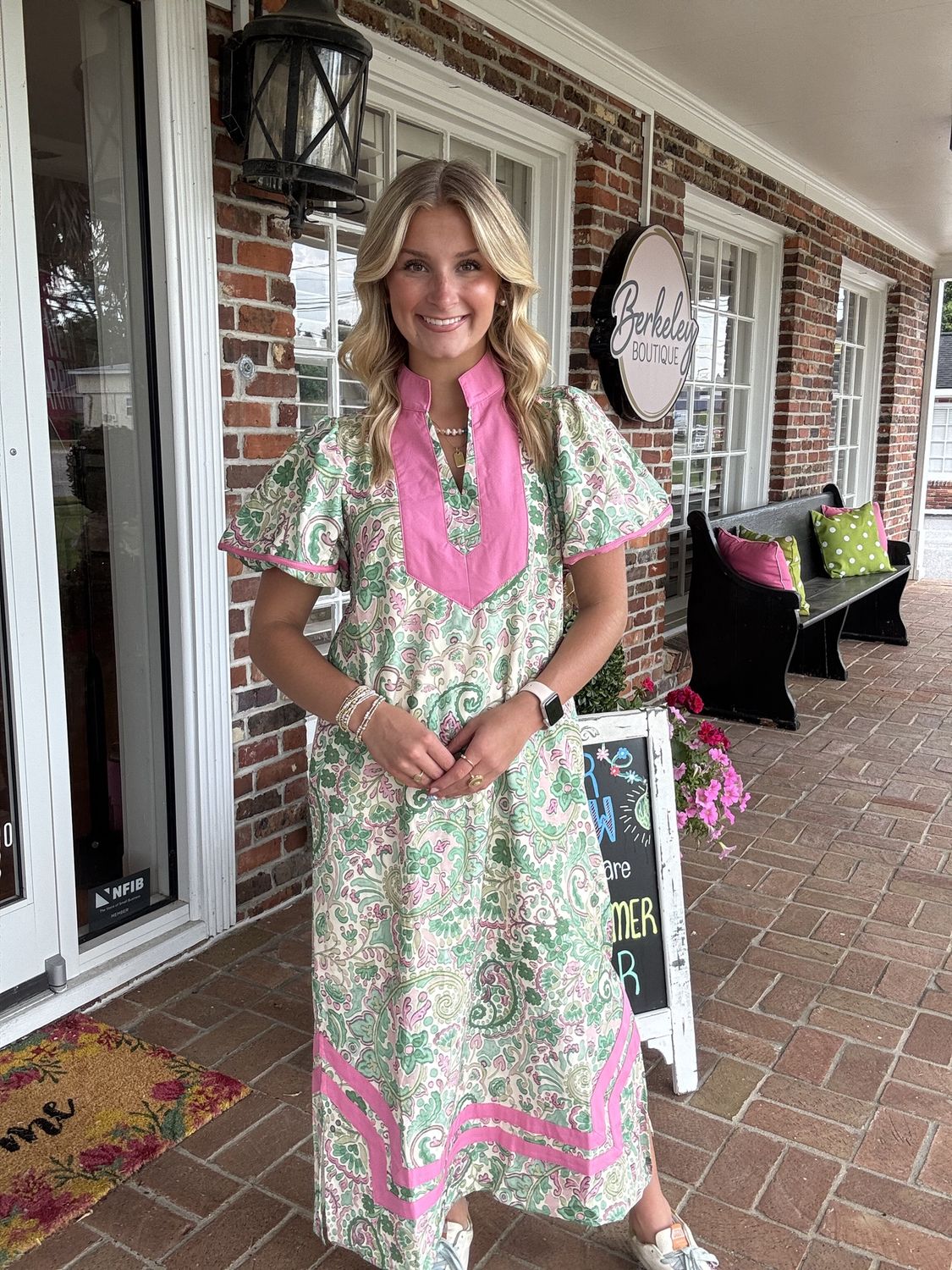 Here In This Moment Paisley Midi Dress