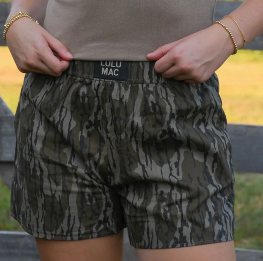 LuLu Mac Mossy Oak Bottomland Boxer Short