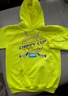 Chippy Cup Hoodie - Safety Green