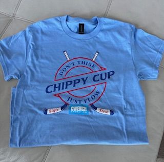 Chippy Cup T Shirt - Carolina Blue