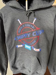 Chippy Cup Hoodie - Dark Heather Grey