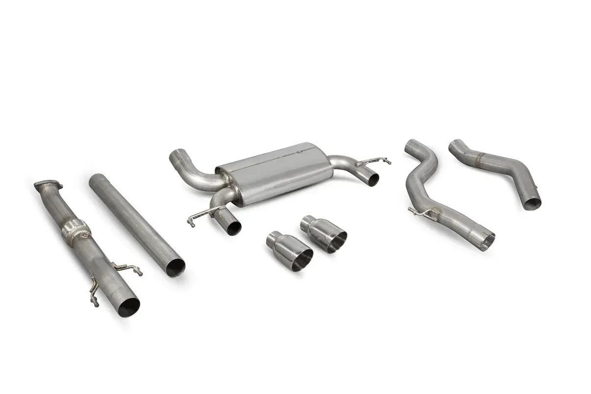 Scorpion SVXS064 Vauxhall Corsa E VXR Non-Resonated Cat-Back Exhaust System