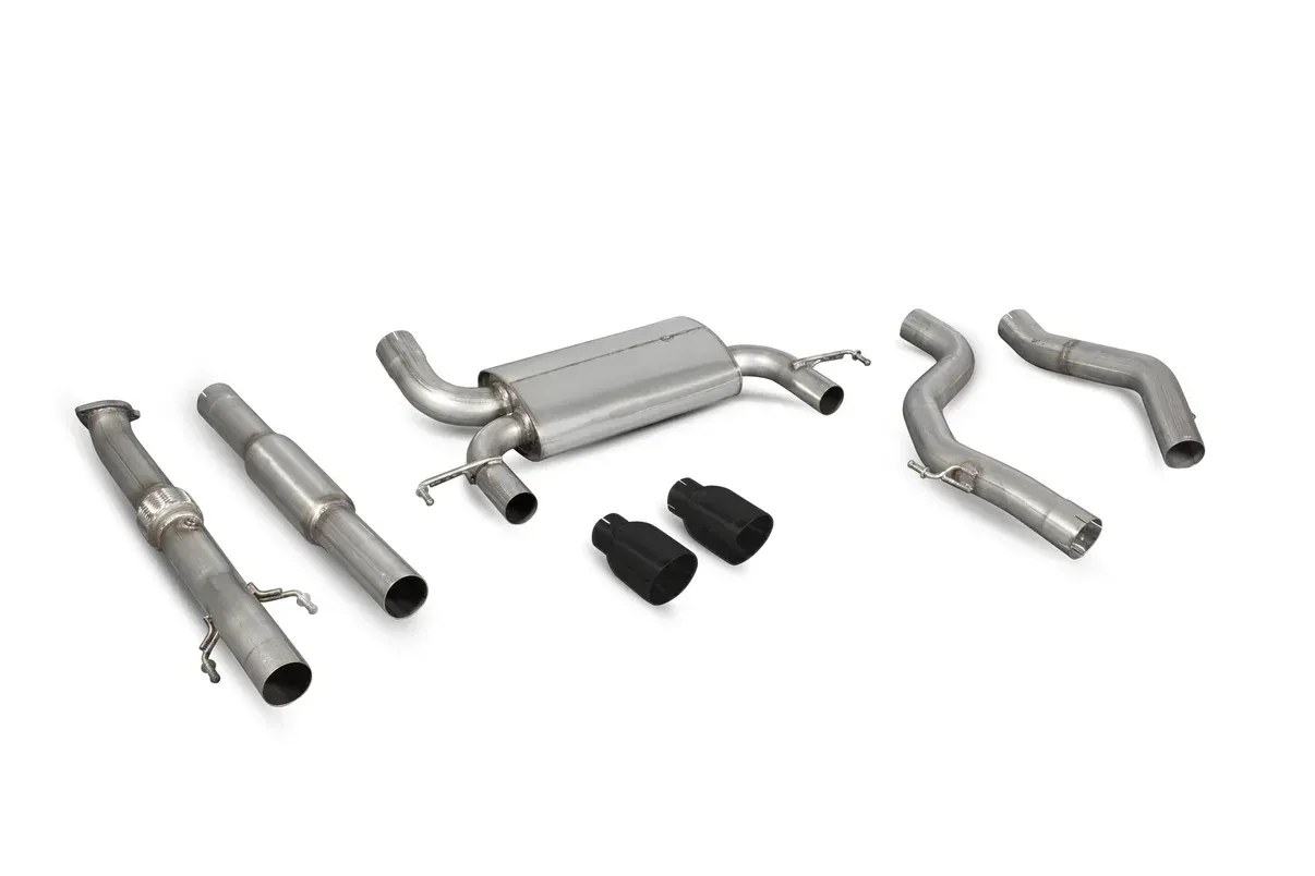 Scorpion SVX064C Vauxhall Corsa E VXR Resonated Cat-Back Exhaust System