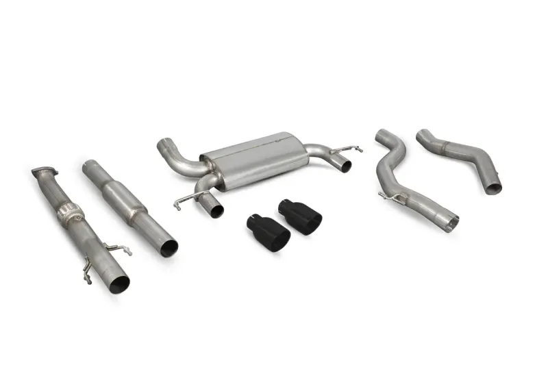 Scorpion SVX064C Vauxhall Corsa E VXR Resonated Cat-Back Exhaust System