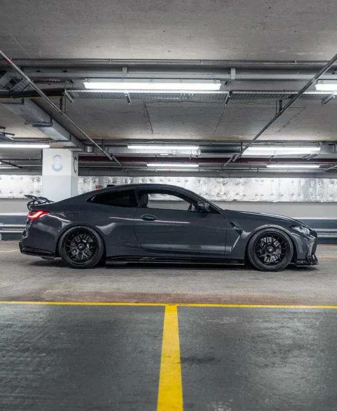 BMW M3 G80 G81 & M4 G82 G83 Dry Carbon Fibre Full Length Side Skirts by Adro (2021+)
