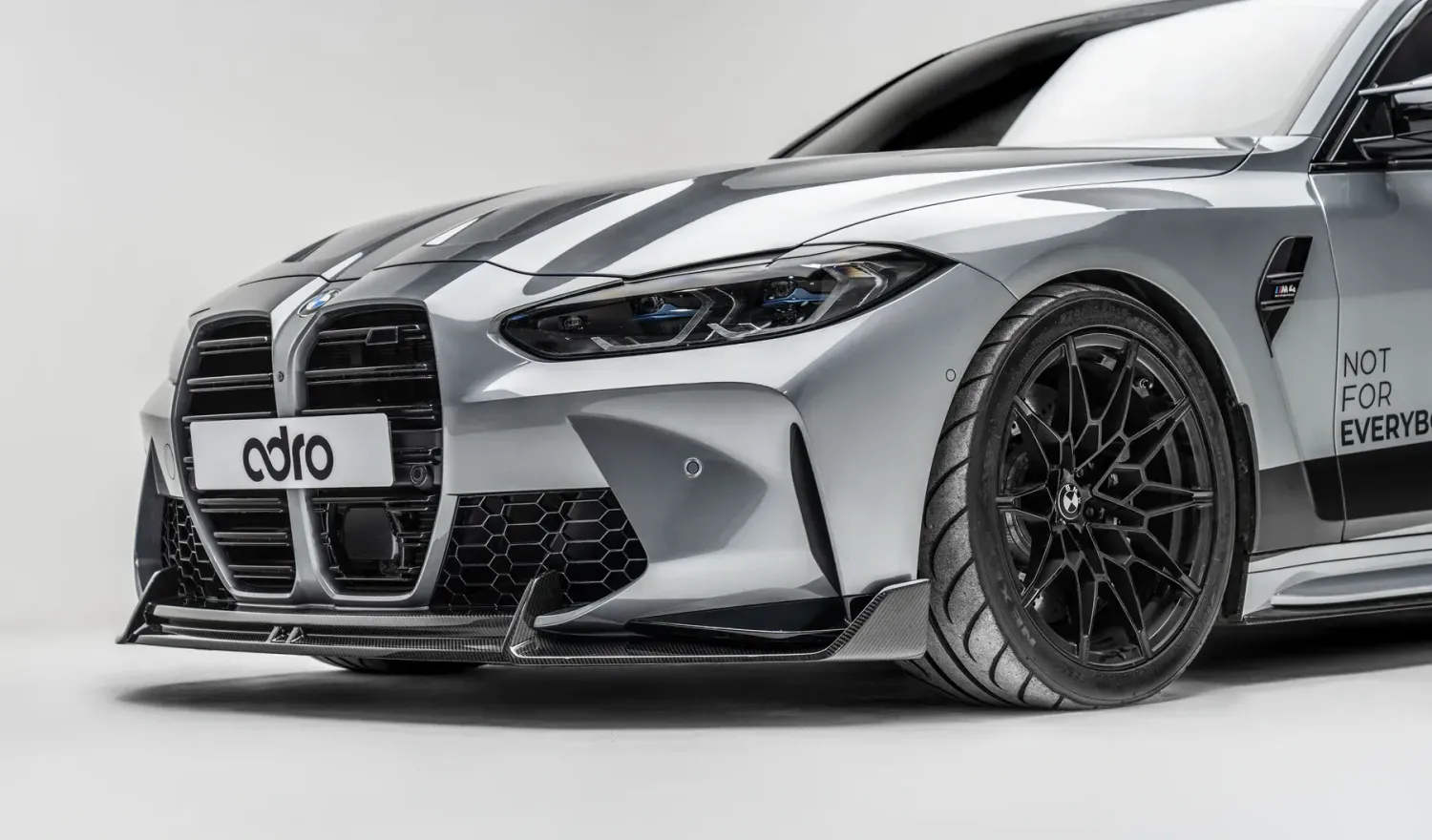 BMW M3 G80 G81 & M4 G82 G83 Dry Carbon Fibre Front Splitter by Adro (2021+)