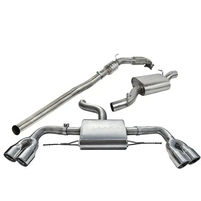 Cobra Exhaust Audi TTS (Mk2) Quattro Turbo Back Performance Exhaust