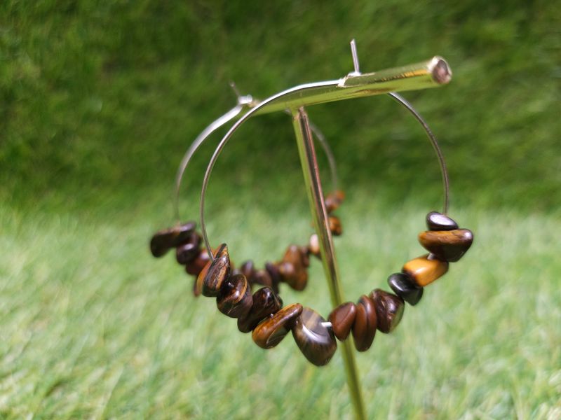 Pendientes Ojo de Tigre