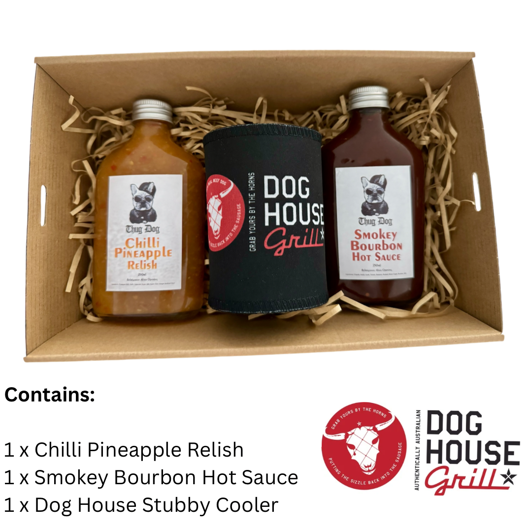 The Doghouse Hot Sauce Gift Box