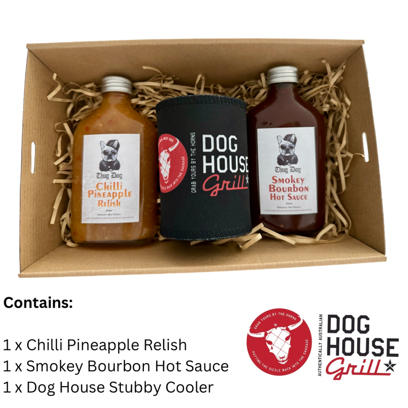 The Doghouse Hot Sauce Gift Box