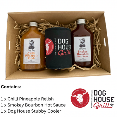 The Doghouse Hot Sauce Gift Box