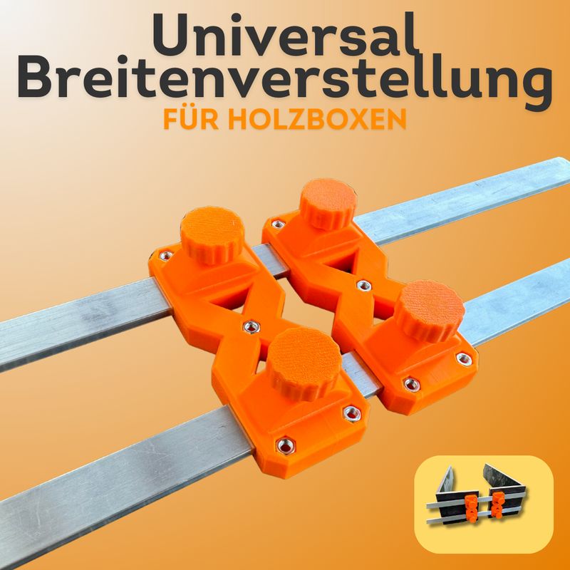 Universal Breitenverstellung