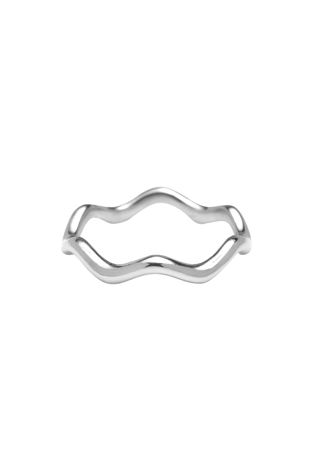 Zig Zag Silver ring