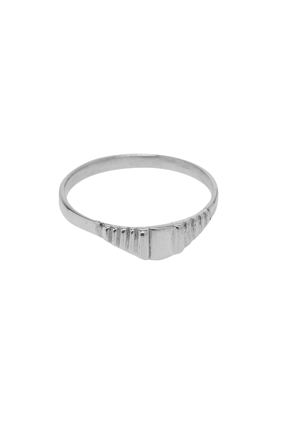 Silver Stripes ring