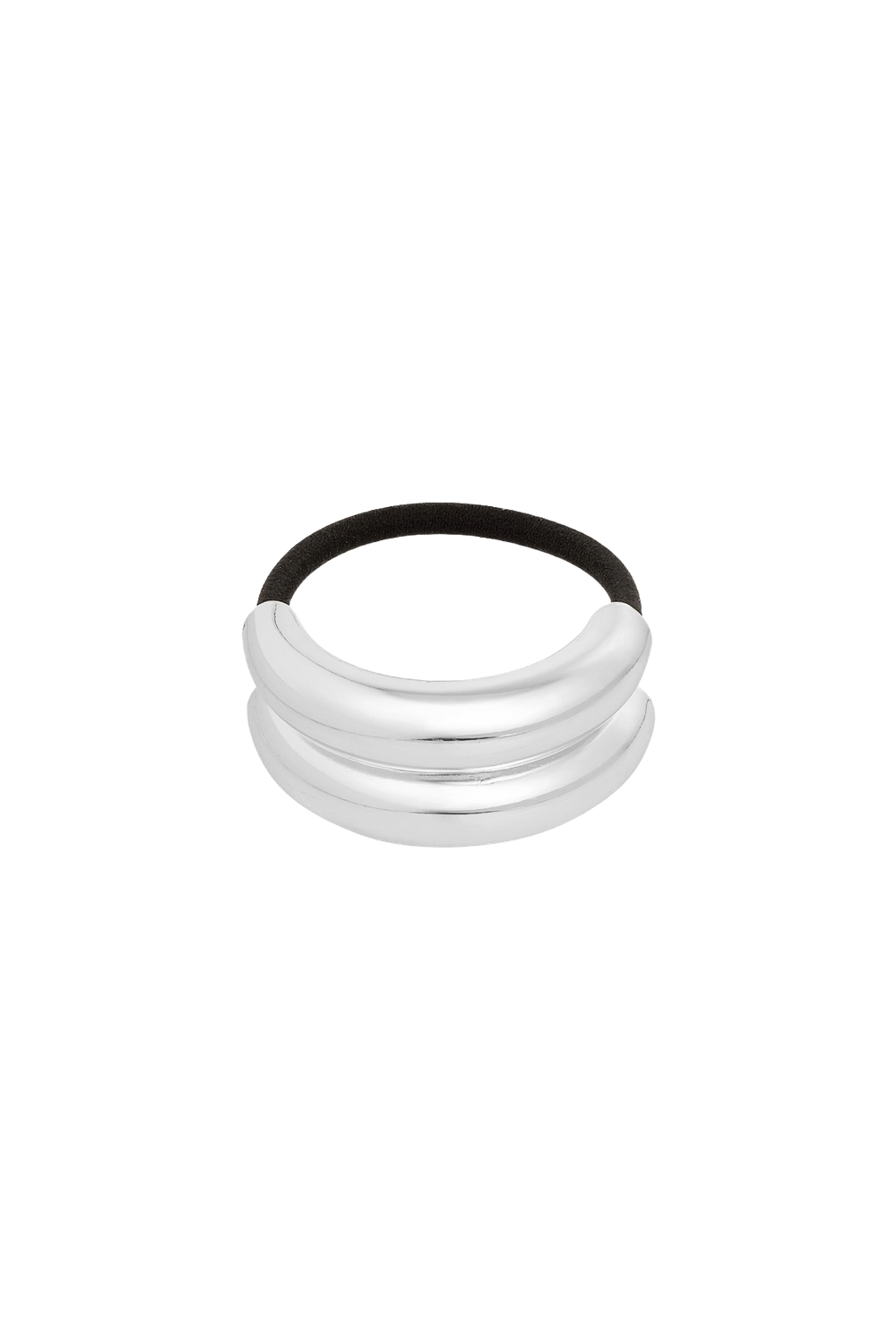 Bubble Bold Silver Hair elastic