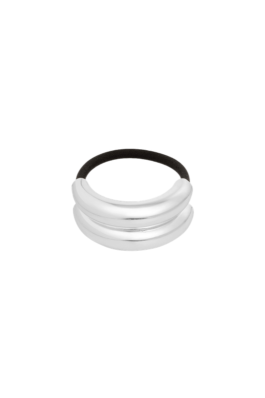 Bubble Bold Silver Hair elastic