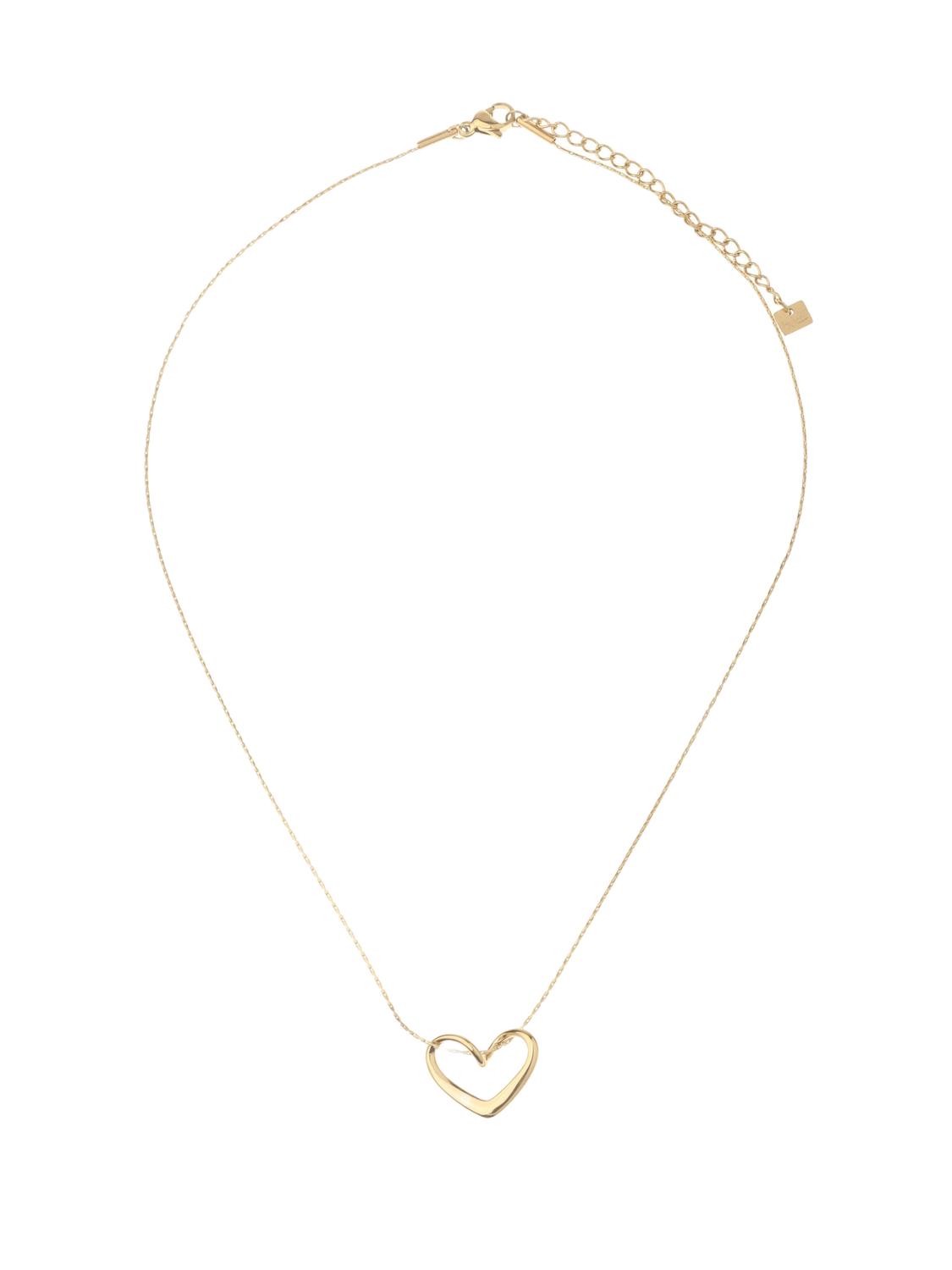 Open Up Heart necklace