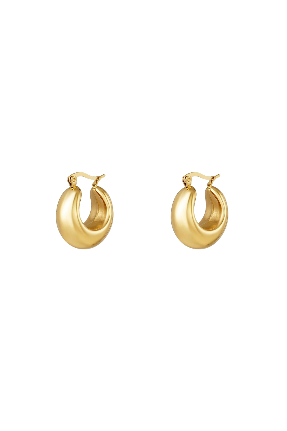 Bold small hoops