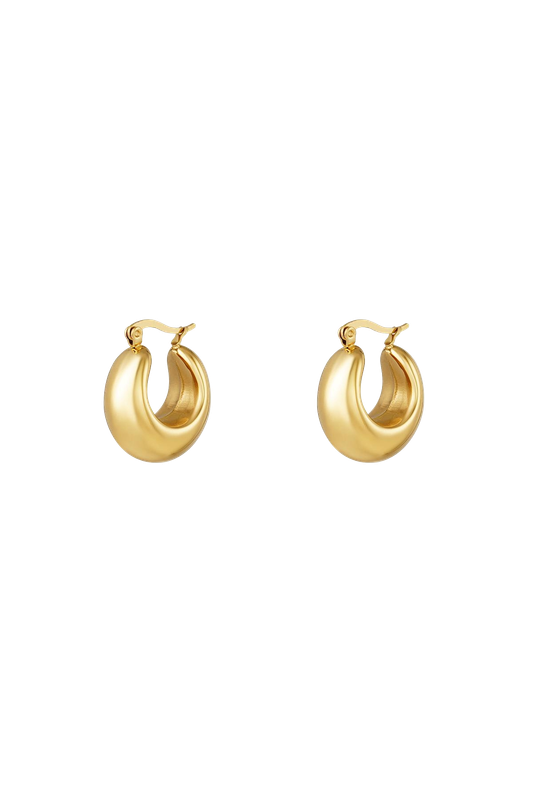 Bold small hoops
