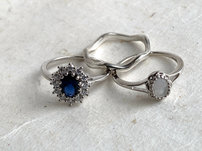 Silver rings