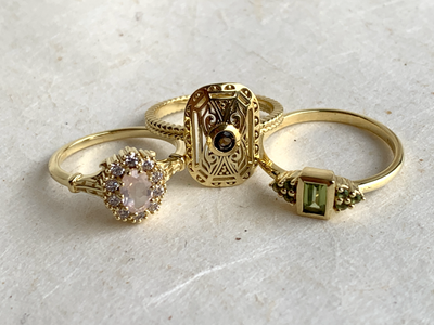 Gold rings