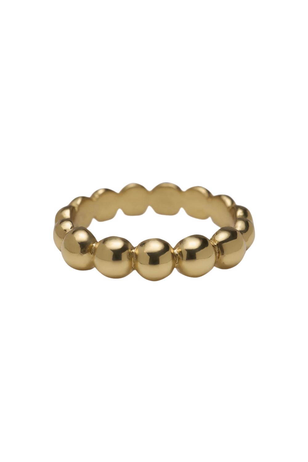Ball Brass ( pinky) ring