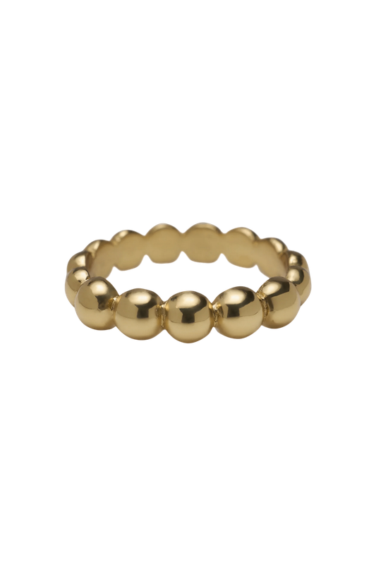 Ball Brass ( pinky) ring