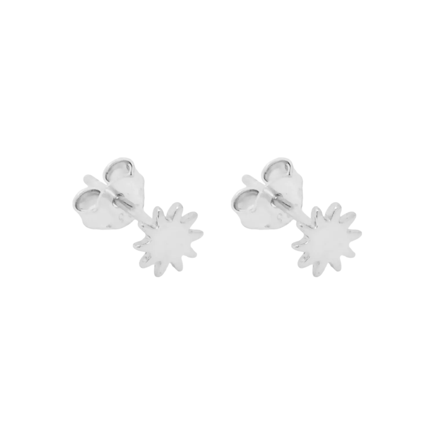 Sunny Studs Silver