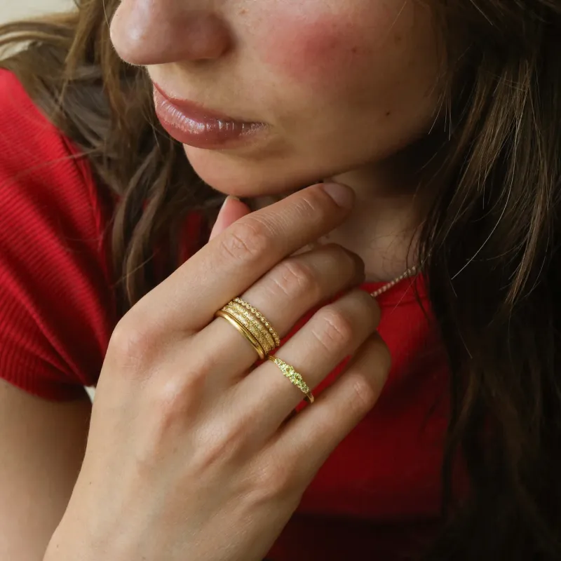 Lola Peridot ring