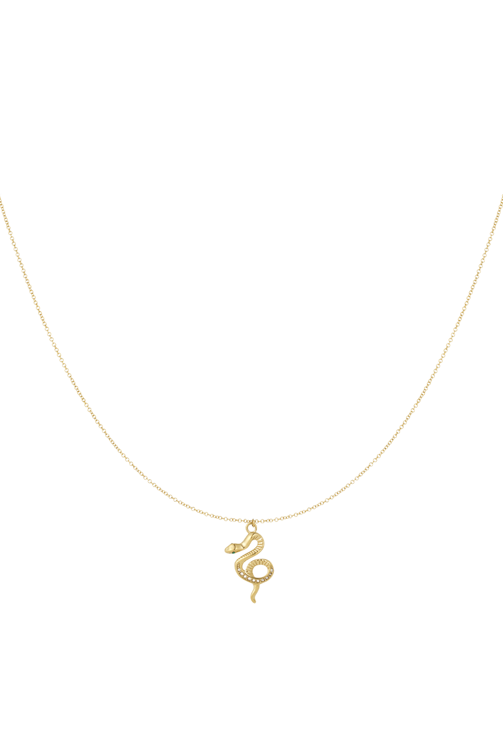 Love poison serpent necklace