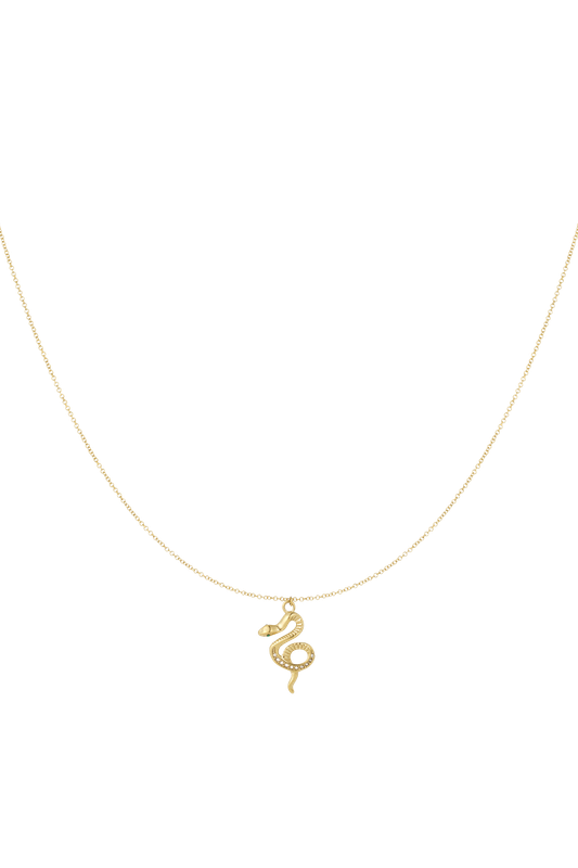 Love poison serpent necklace