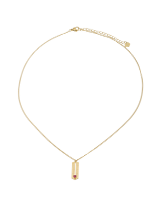 Heart Temperature Necklace