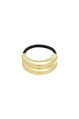 Bubble Bold Gold Hair elastic
