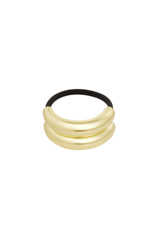 Bubble Bold Gold Hair elastic