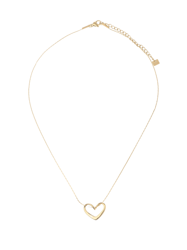 Open Up Heart necklace