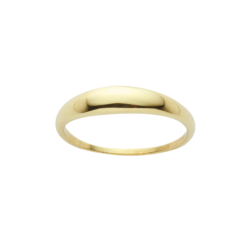 Petit Dome pinky ring