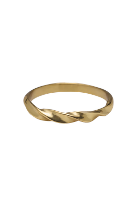 Tiny Wave Brass ring
