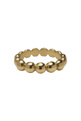 Ball Brass ( pinky) ring