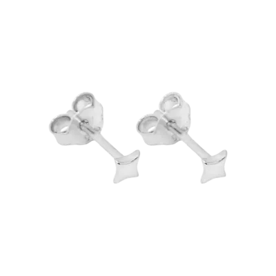 Sparkle Star Studs Silver