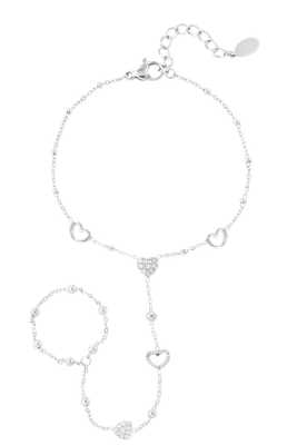 Spring love hand bracelet