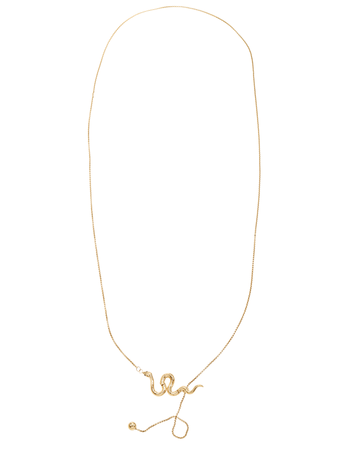 The Snake (adjustable necklace)