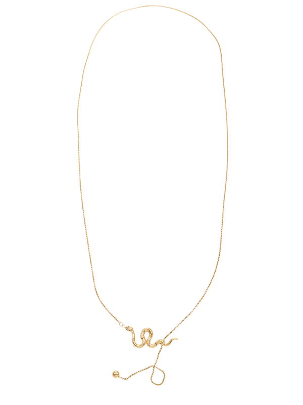 The Snake (adjustable necklace)